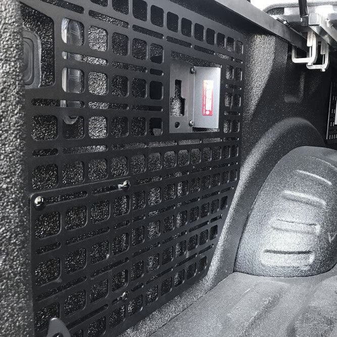BuiltRight Industries Bedside Rack System - Large Panel | Ford SuperDuty (2011-2016)