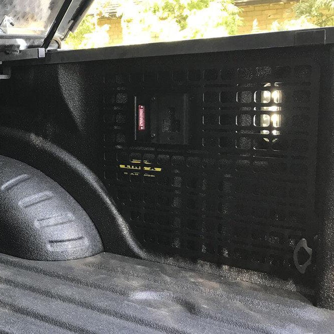 BuiltRight Industries Bedside Rack System - Large Panel | Ford SuperDuty (2011-2016)