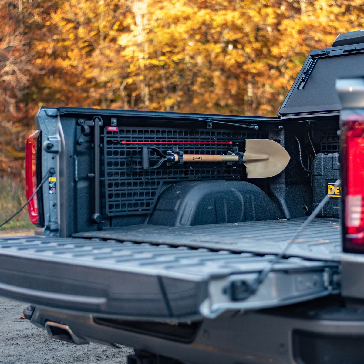 BuiltRight Industries Bedside Rack MOLLE Panel System | Chevrolet Silverado & GMC Sierra 1500 (2019+)