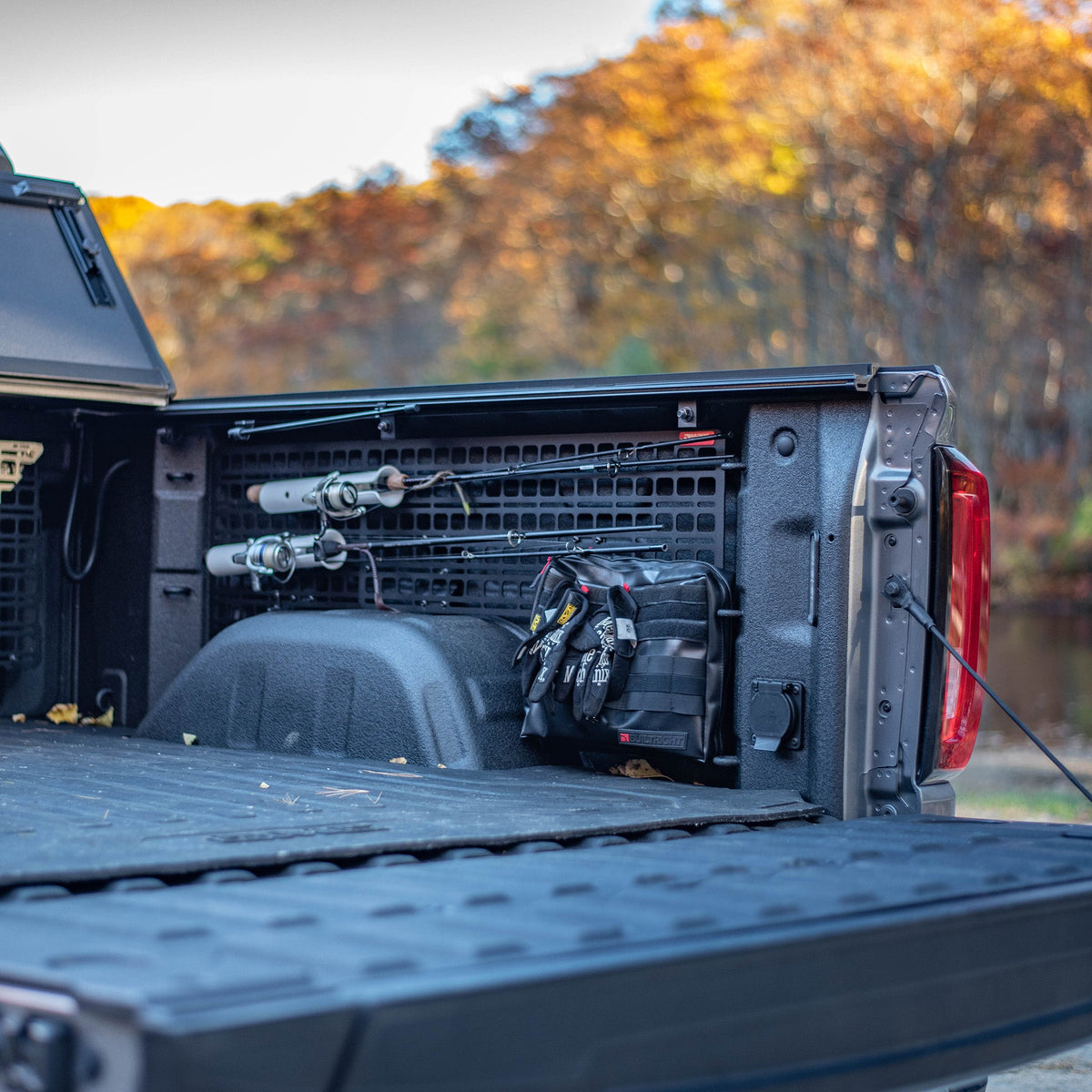 BuiltRight Industries Bedside Rack MOLLE Panel System | Chevrolet Silverado & GMC Sierra 1500 (2019+)