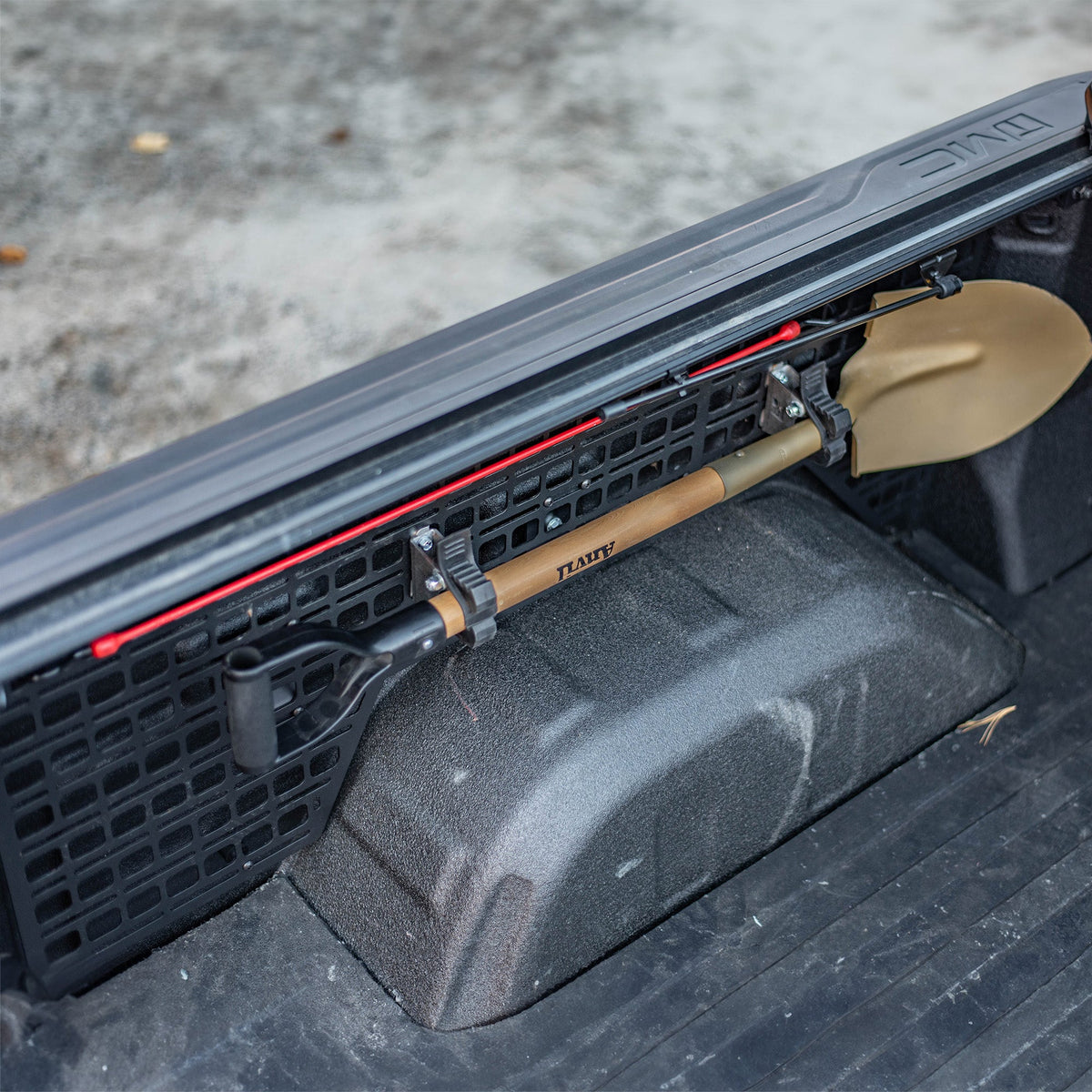 BuiltRight Industries Bedside Rack MOLLE Panel System | Chevrolet Silverado & GMC Sierra 1500 (2019+)