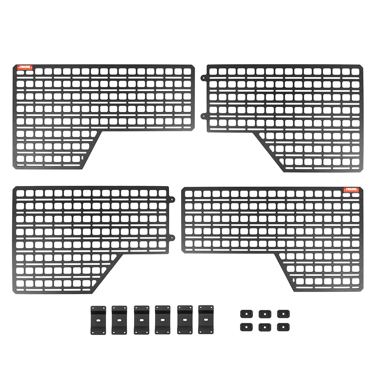 BuiltRight Industries Bedside Rack MOLLE Panel System | Chevrolet Silverado & GMC Sierra 1500 (2019+)