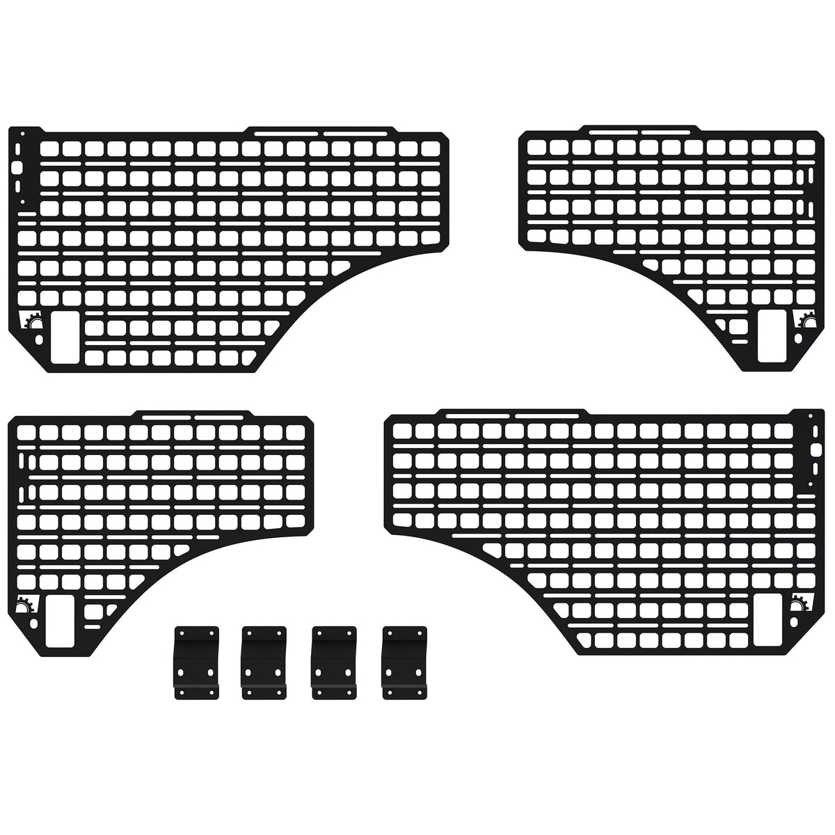 BuiltRight Industries Bedside Rack MOLLE Panel System | RAM 1500 (2009-2019) | RAM 2500/3500 (2009-2026) 6'-7"