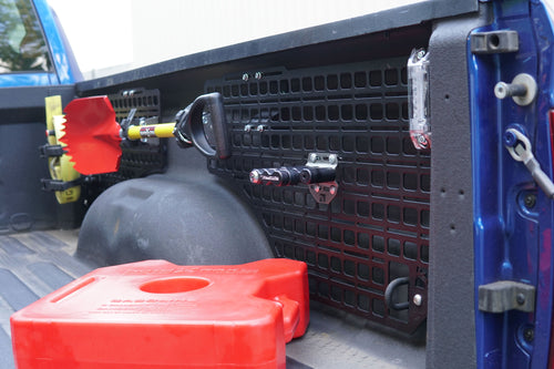 BuiltRight Industries Bedside Rack MOLLE Panel System | RAM 1500 (2009-2019) | RAM 2500/3500 (2009-2026) 6'-7"
