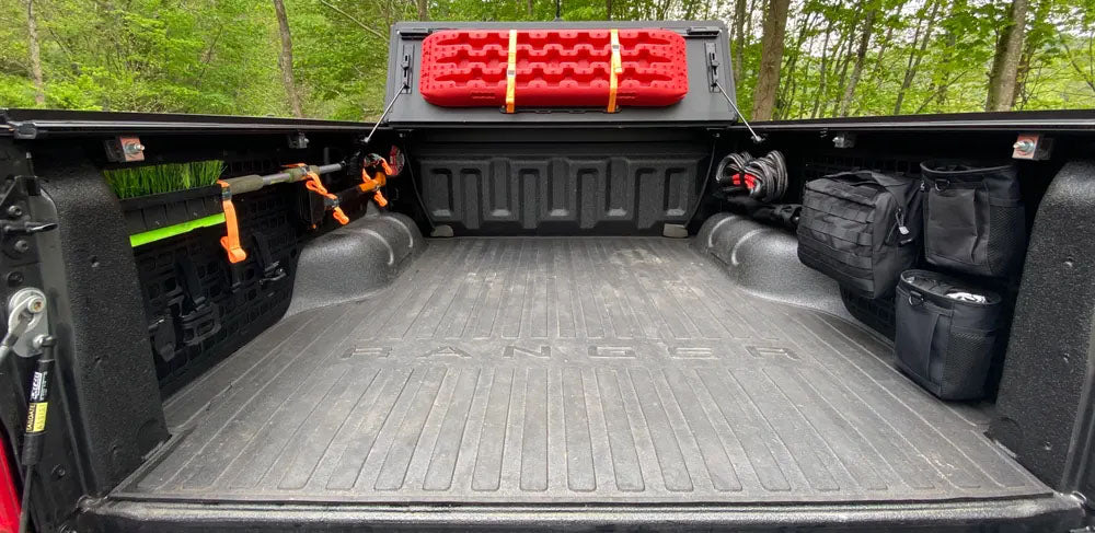 BuiltRight Industries Bedside Rack MOLLE Panel System | Ford Ranger (2019-2023)