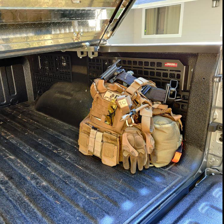 BuiltRight Industries Bedside Rack MOLLE Panel System | RAM 1500 (2019+)