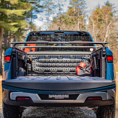 BuiltRight Industries Bedside Rack MOLLE Panel System | for Rivian R1T