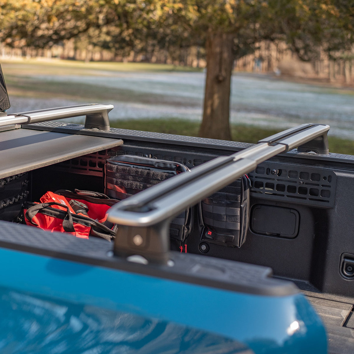 BuiltRight Industries Bedside Rack MOLLE Panel System | for Rivian R1T