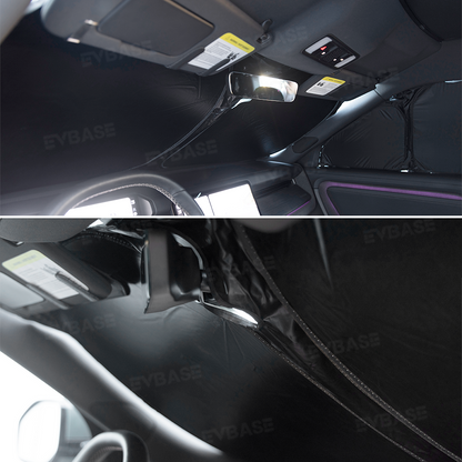 EVBASE Windshield Sunshade for Rivian R2 Front Window Shade Sun Protection Heat Insulation