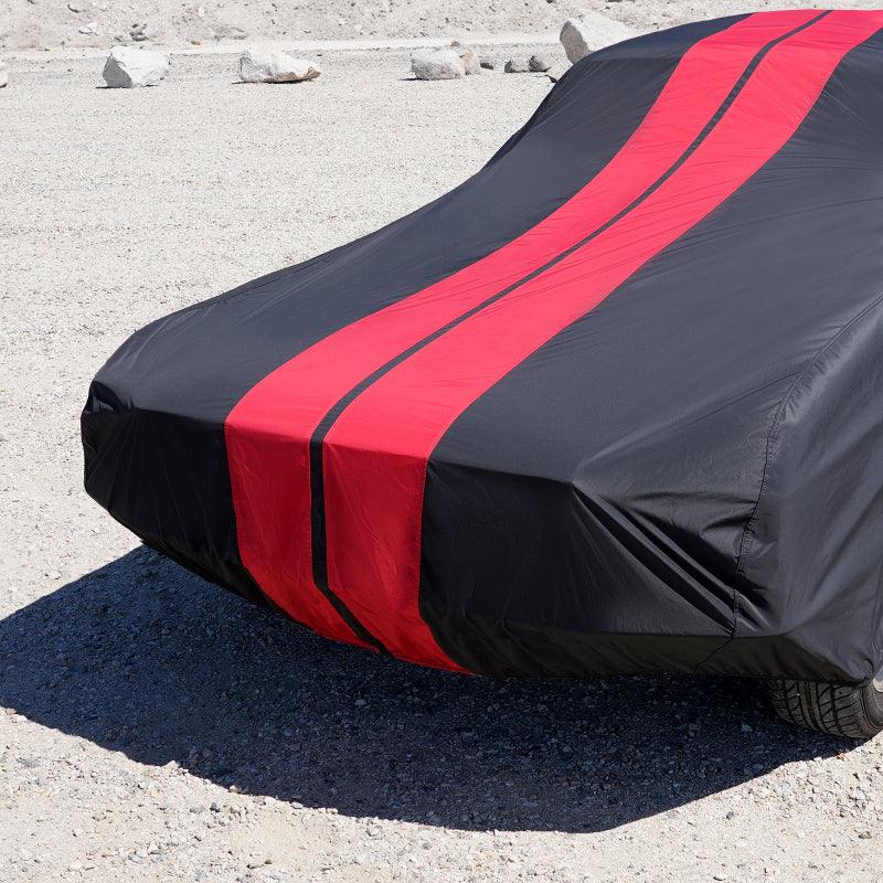 iCarCover Ford Thunderbird Classic Black Red Pro Series Car Cover