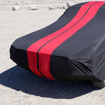 iCarCover Ford Thunderbird Classic Black Red Pro Series Car Cover