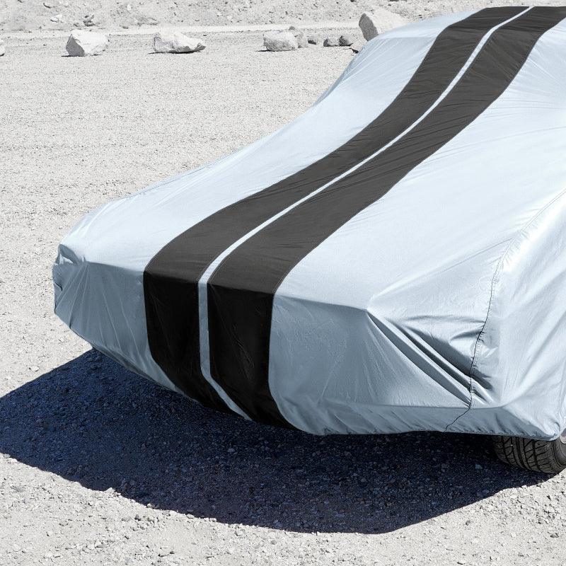 iCarCover Chevrolet Impala Gray Black Pro Series Car Cover