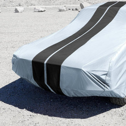 iCarCover Chevrolet Impala Gray Black Pro Series Car Cover