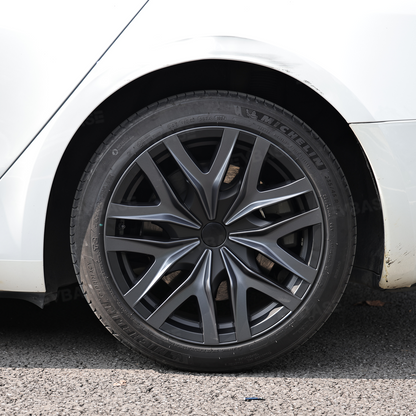 EVBASE Model 3 Highland Wheel Covers 18" Photon Wheels Hubcaps Inspired By Model Y Performance