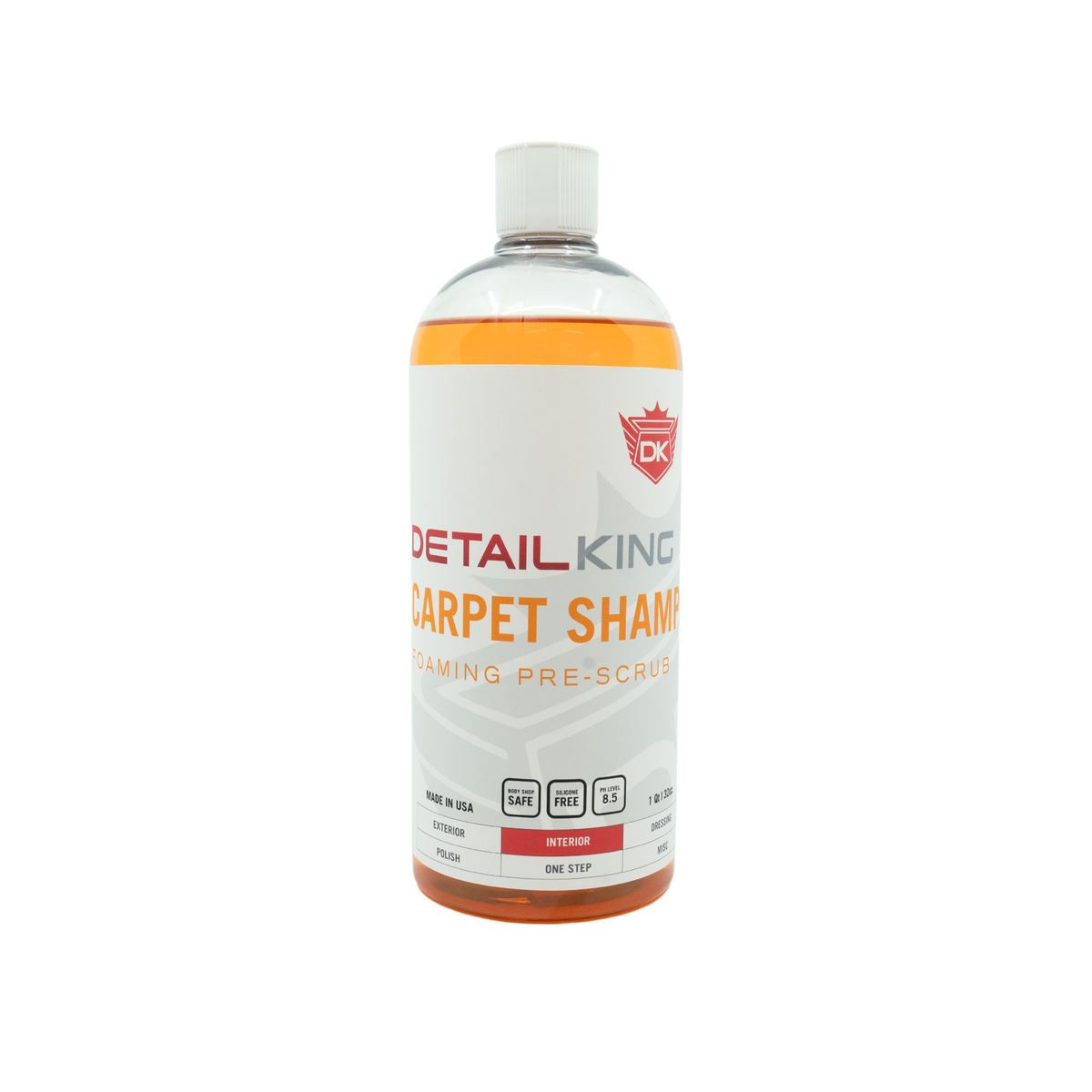Detail King Automotive Carpet Cleaner & Upholstery Shampoo