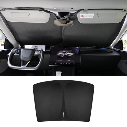 EVBASE Model Y Juniper Sunshade Front & Rear Windshield Shade Side Window Sun Visor Glass Roof Sunshade Sun Protection Heat