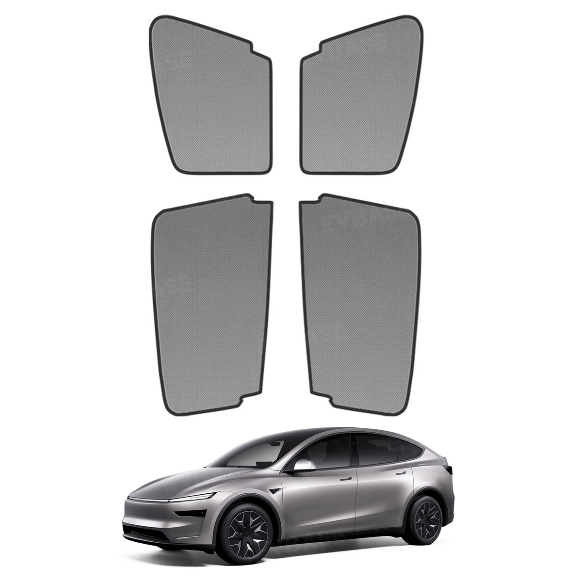 EVBASE Model Y/ Y Juniper / YL Side Window Sunshade Set UV & Heat Protection Privacy Covers