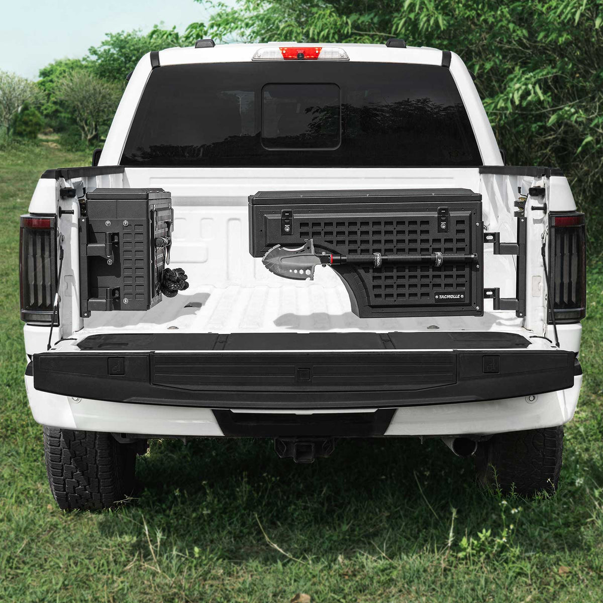 TACMOLLE Truck Bed Storage Box for Ford F-150 2015-2024