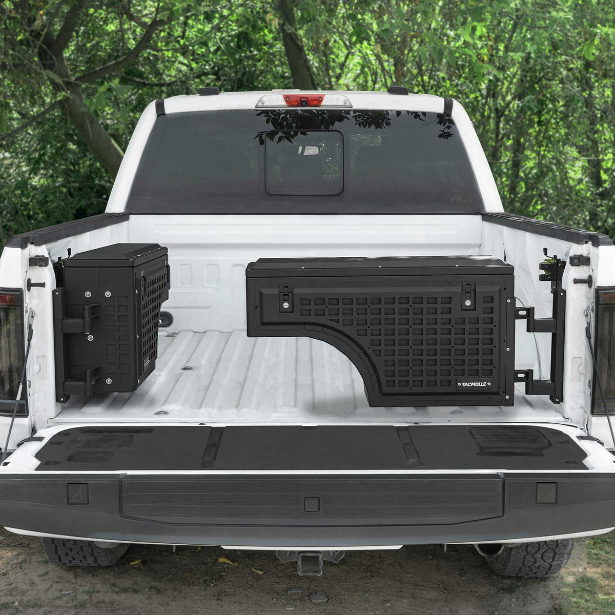 TACMOLLE Truck Bed Storage Box for Ford F-150 2015-2024