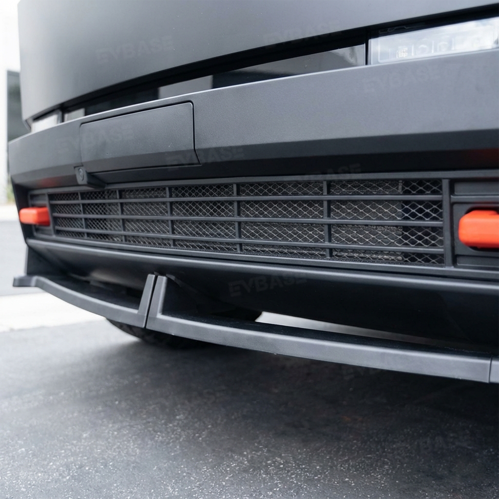 EVBASE Cybertruck Grille Mesh Insert Front Lower Bumper Protective Mesh Grille Panel Covers Bug & Debris Screen Protector