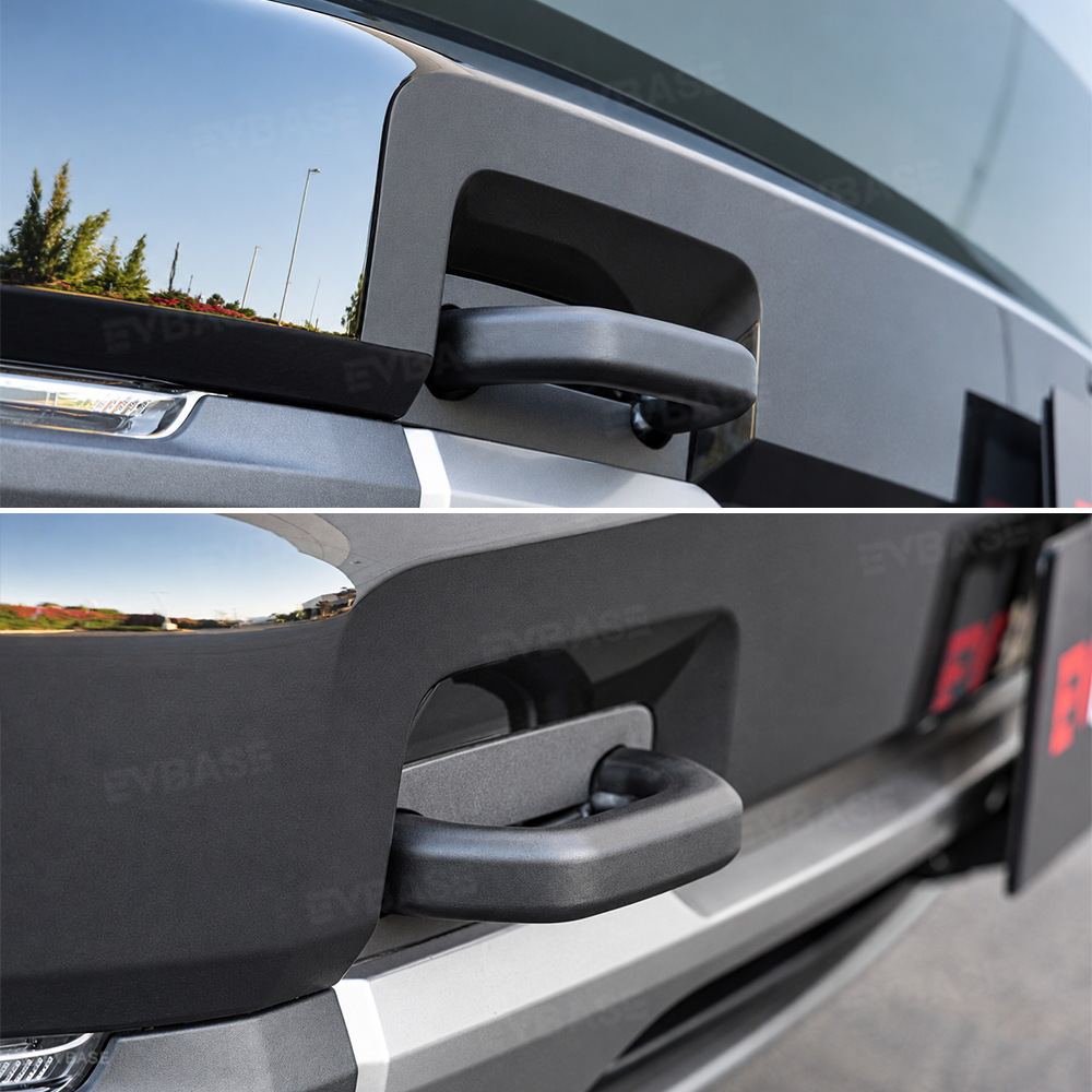 EVBASE Front Bumper Tow Hook Covers for Rivian R2 Silicone Tow Hook Protector
