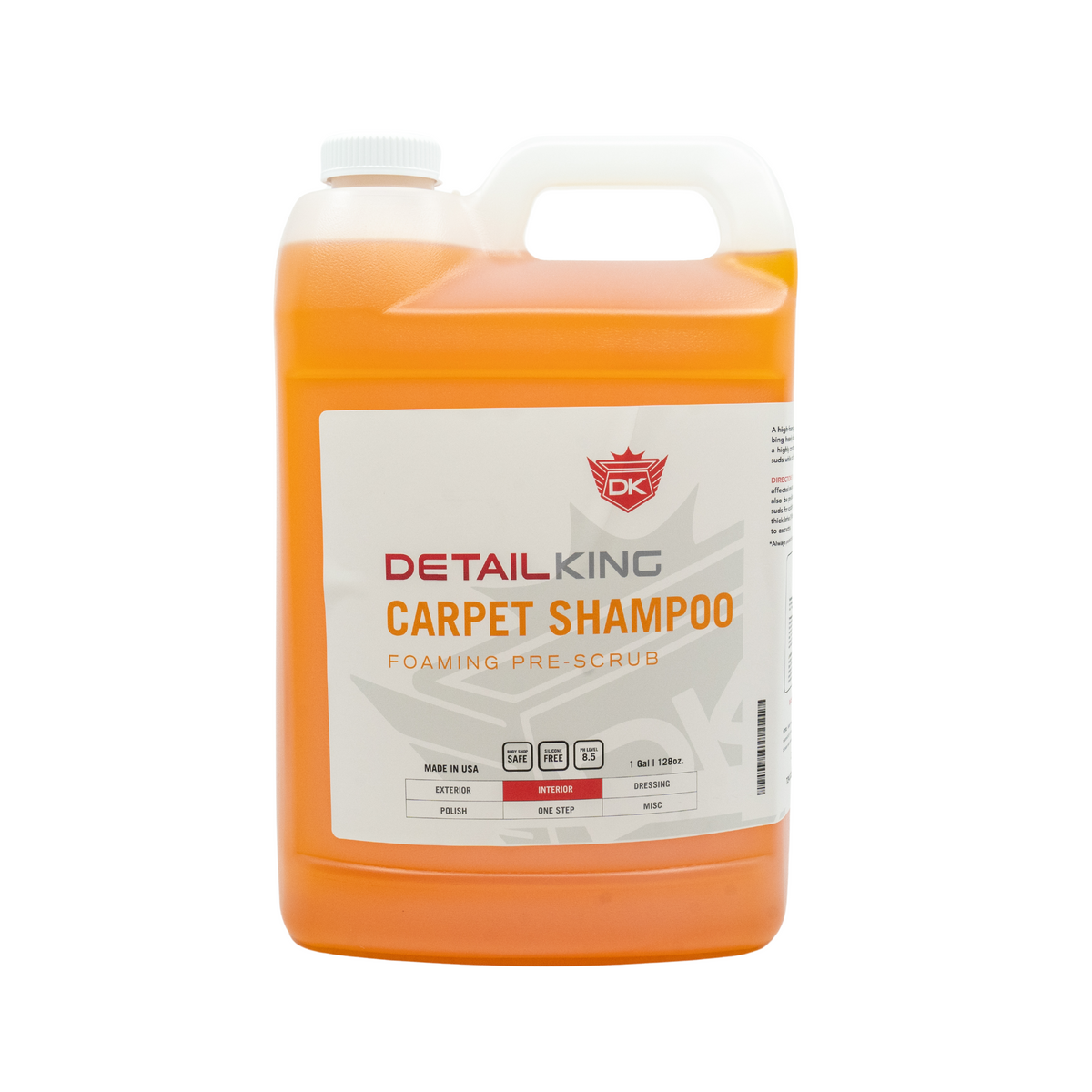 Detail King Automotive Carpet Cleaner & Upholstery Shampoo
