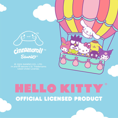 Sanrio Cinnamoroll Car Trunk Organizer and Storage Bin - Collapsible Compartment, Heavy Duty, Fold Up for Easy Storage, Automotive Seat Cargo for