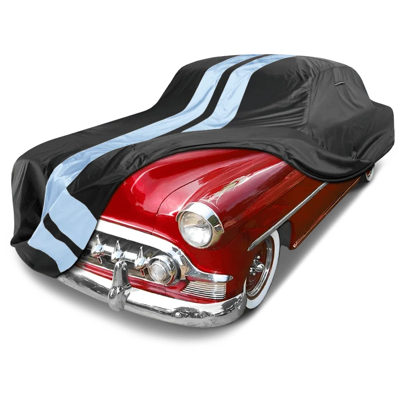 iCarCover Chevrolet Bel Air Black Gray Pro Series Car Cover