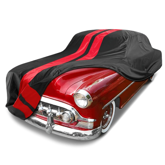 iCarCover Chevrolet Bel Air Black Red Pro Series Car Cover