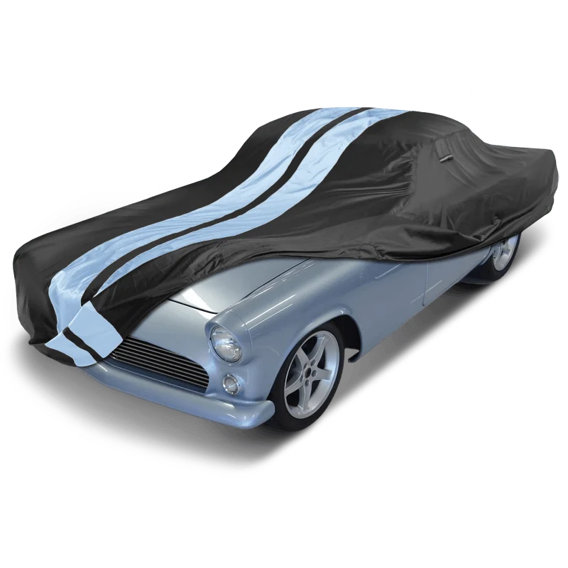iCarCover Ford Thunderbird Classic Black Gray Pro Series Car Cover