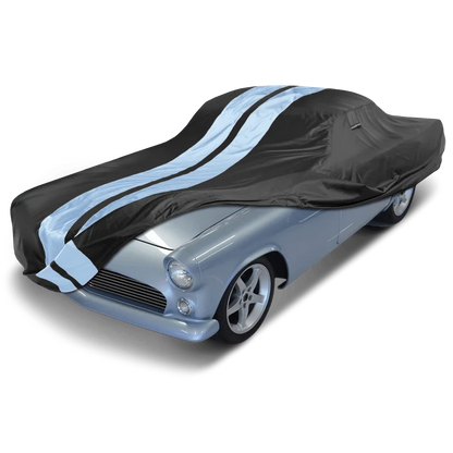 iCarCover Ford Thunderbird Classic Black Gray Pro Series Car Cover