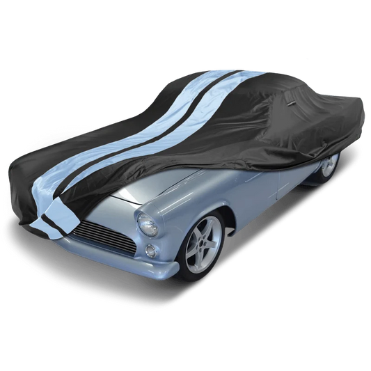 iCarCover Ford Thunderbird Classic Black Gray Pro Series Car Cover