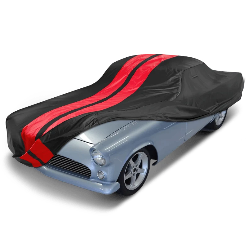 iCarCover Ford Thunderbird Classic Black Red Pro Series Car Cover