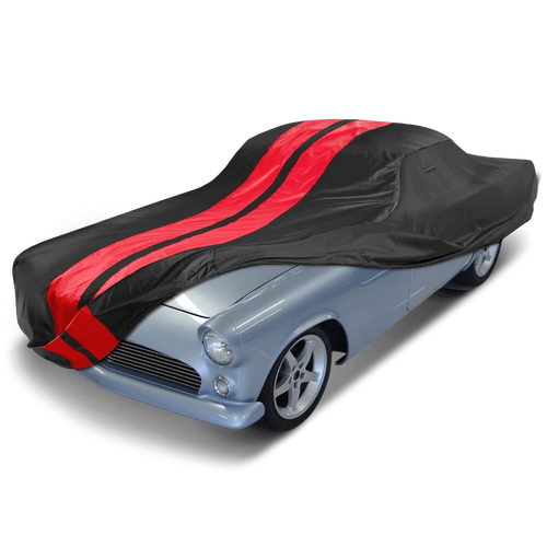 iCarCover Ford Thunderbird Classic Black Red Pro Series Car Cover