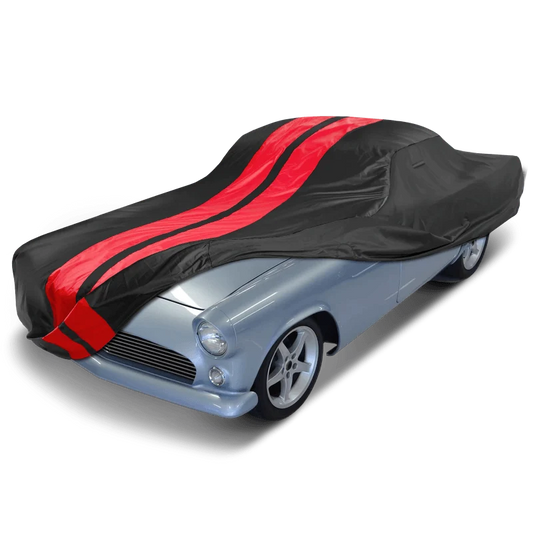 iCarCover Ford Thunderbird Classic Black Red Pro Series Car Cover