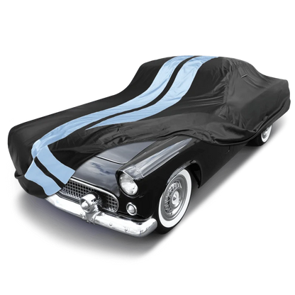 iCarCover Ford Thunderbird Classic Black Gray Pro Series Car Cover