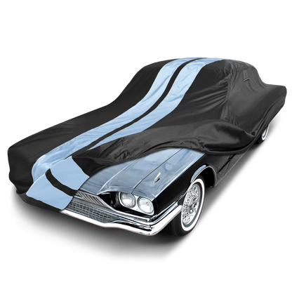 iCarCover Ford Thunderbird Classic Black Gray Pro Series Car Cover