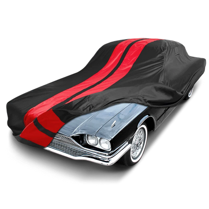 iCarCover Ford Thunderbird Classic Black Red Pro Series Car Cover