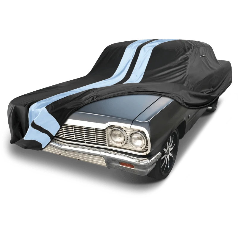 iCarCover Chevrolet Bel Air Black Gray Pro Series Car Cover