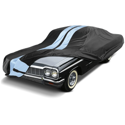 iCarCover Chevrolet Impala Black Gray Pro Series Car Cover