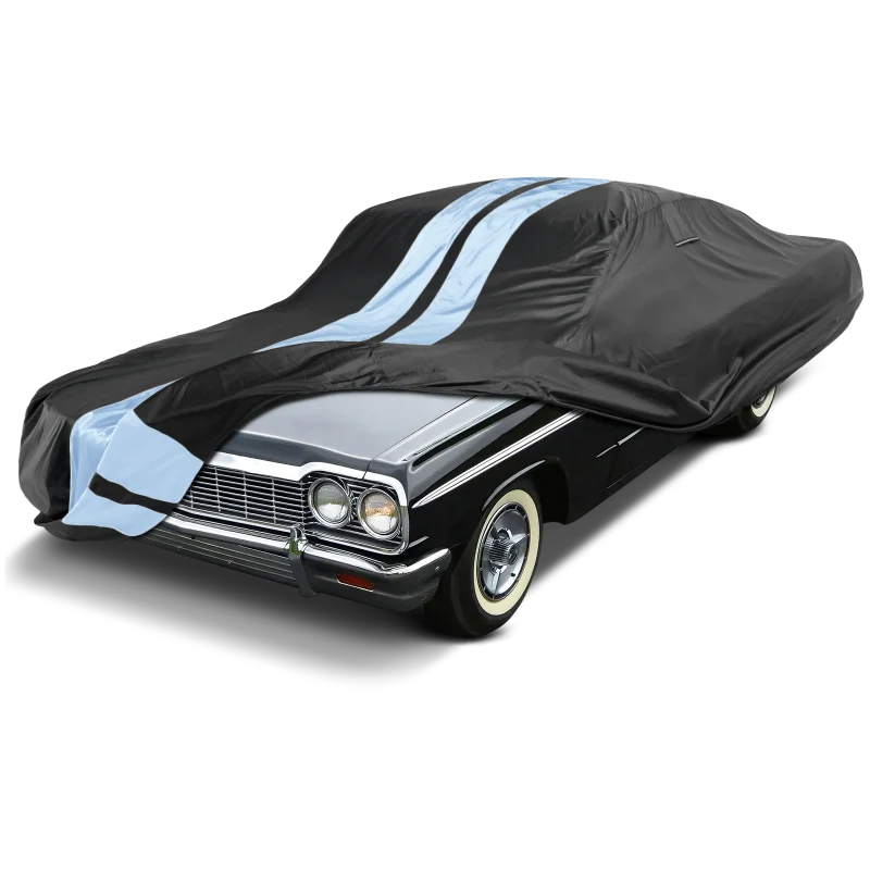 iCarCover Chevrolet Impala Black Gray Pro Series Car Cover