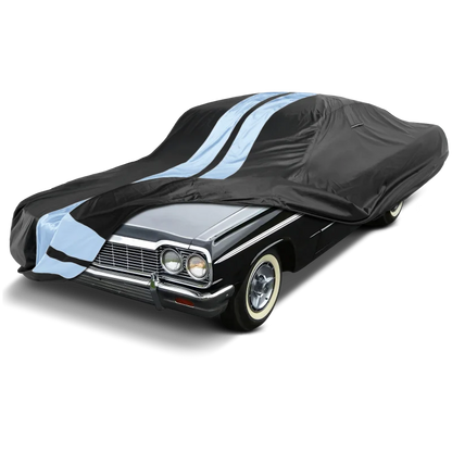 iCarCover Chevrolet Impala Black Gray Pro Series Car Cover