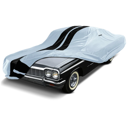 iCarCover Chevrolet Impala Gray Black Pro Series Car Cover