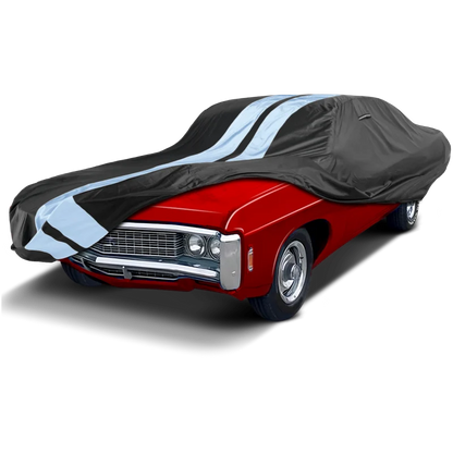 iCarCover Chevrolet Bel Air Black Gray Pro Series Car Cover