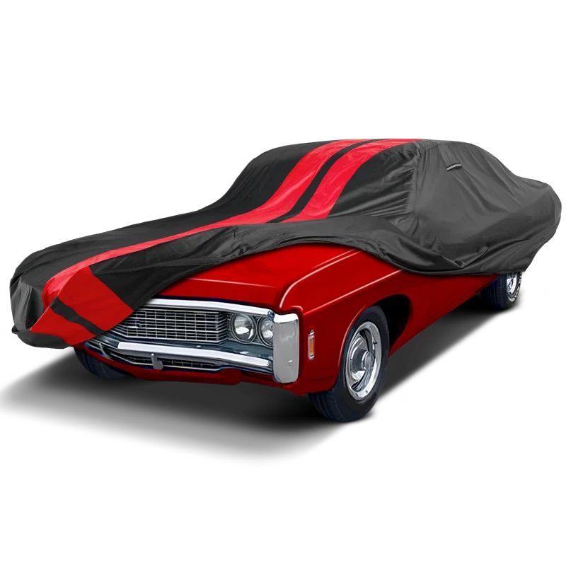 iCarCover Chevrolet Bel Air Black Red Pro Series Car Cover