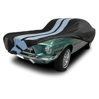 iCarCover Ford Mustang Black Gray Pro Series Car Cover