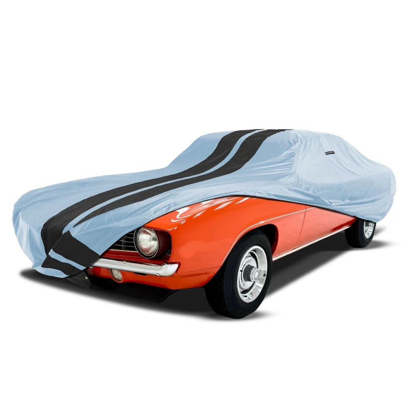 iCarCover Chevrolet Camaro Gray Black Pro Series Car Cover