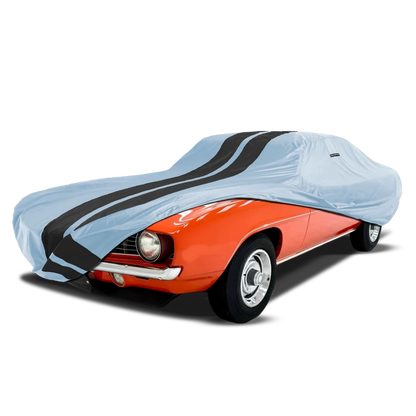 iCarCover Chevrolet Camaro Gray Black Pro Series Car Cover