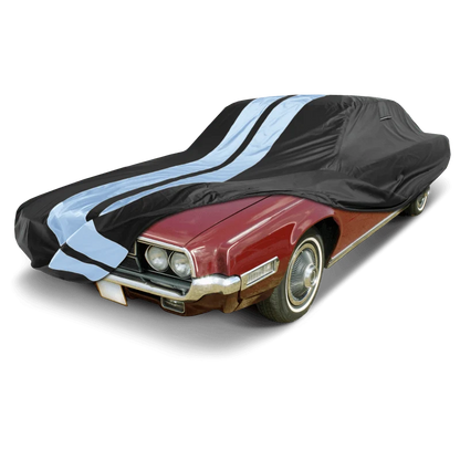 iCarCover Ford Thunderbird Classic Black Gray Pro Series Car Cover