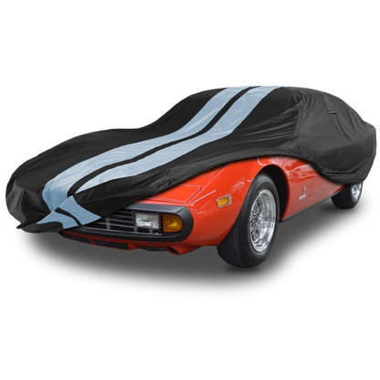 iCarCover Ferrari 308,328,330,348,360,365 1964-2006 Black Gray Pro Series Car Cover